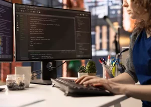 Analyse des compétences techniques d'un développeur lors d'une session de programmation.